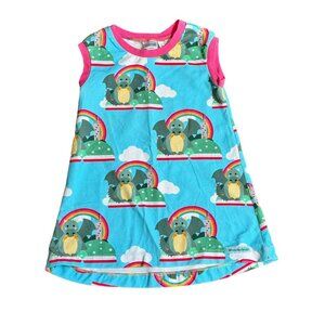 Wonderbugs Dragon & Rainbows Dress 2-3y